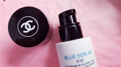 blue serum chanel review|Chanel blue serum eye cushion.